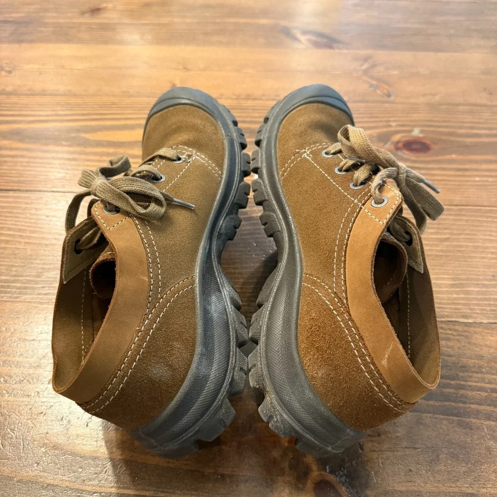 KEEN Grayson Oxford Men's 9 Brown Suede Leather Comfort Shoes 101895 Outdoor